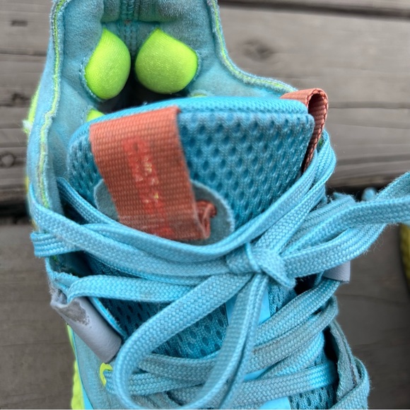 Adidas Harden Vol. 6 J “Pulse Aqua Solar Yellow” Kids Boost | Boys Size 3.5 - Picture 9 of 16